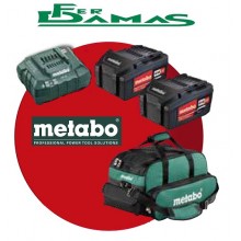 KIT BATTERIE METABO 18V / 5.5 Ah LiHD 